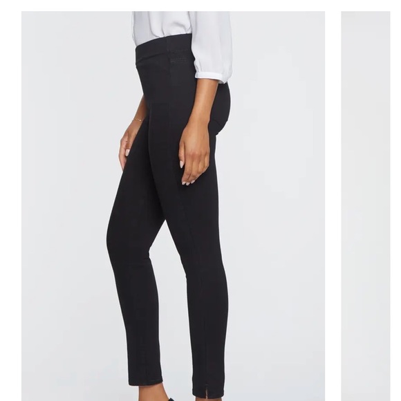 NYDJ size 2 pull on black jeans - Picture 4 of 14